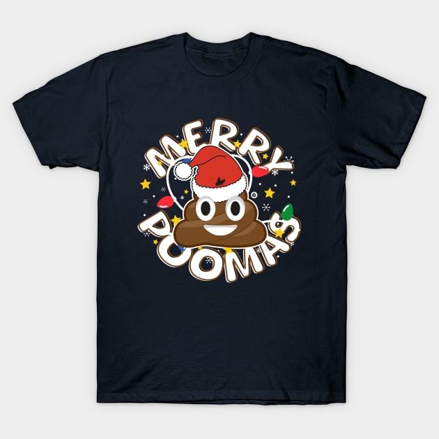 Merry Poo-Mas T-Shirt by Yurko_shop